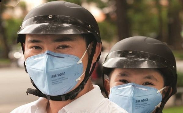 khẩu trang lọc bụi mịn