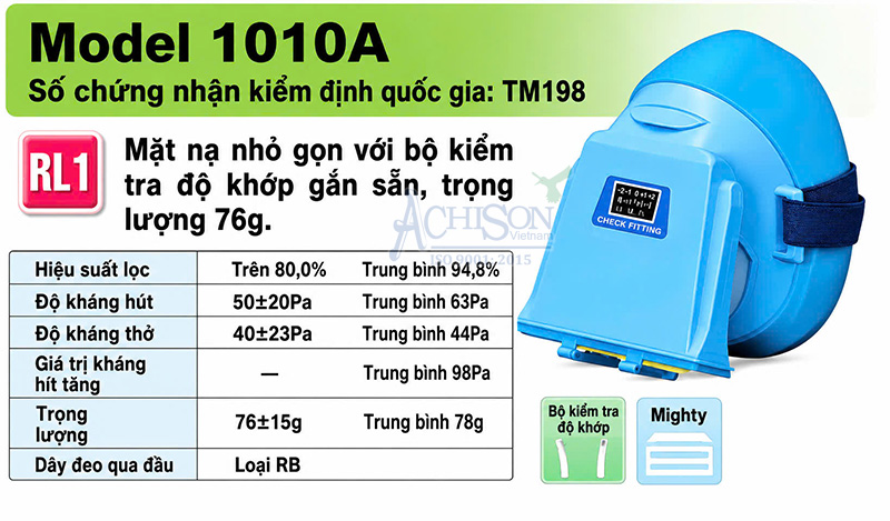 Mặt Nạ Phòng Bụi Koken 1010A mat na phong bui koken 1010a 3