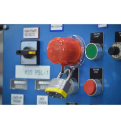Brady Push Button Loto Lock Khoa loto cho nut nhan Brady 2