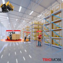 Hệ thống xử lý hình ảnh và cảm biến giúp an toàn xe nâng